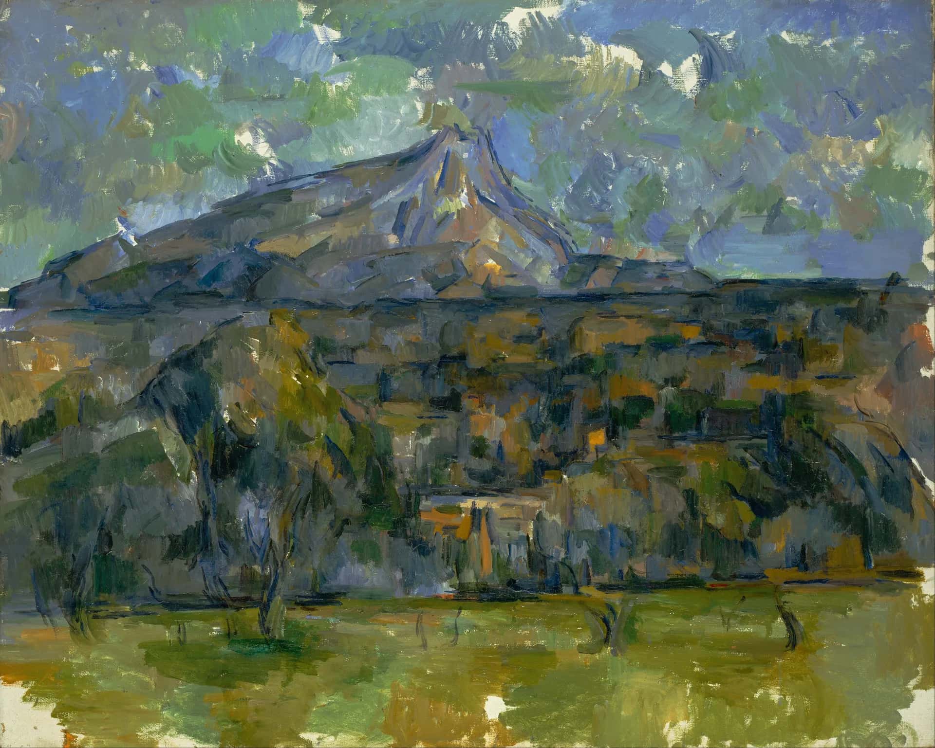 Mont Sainte-Victoire — Paul Cézanne